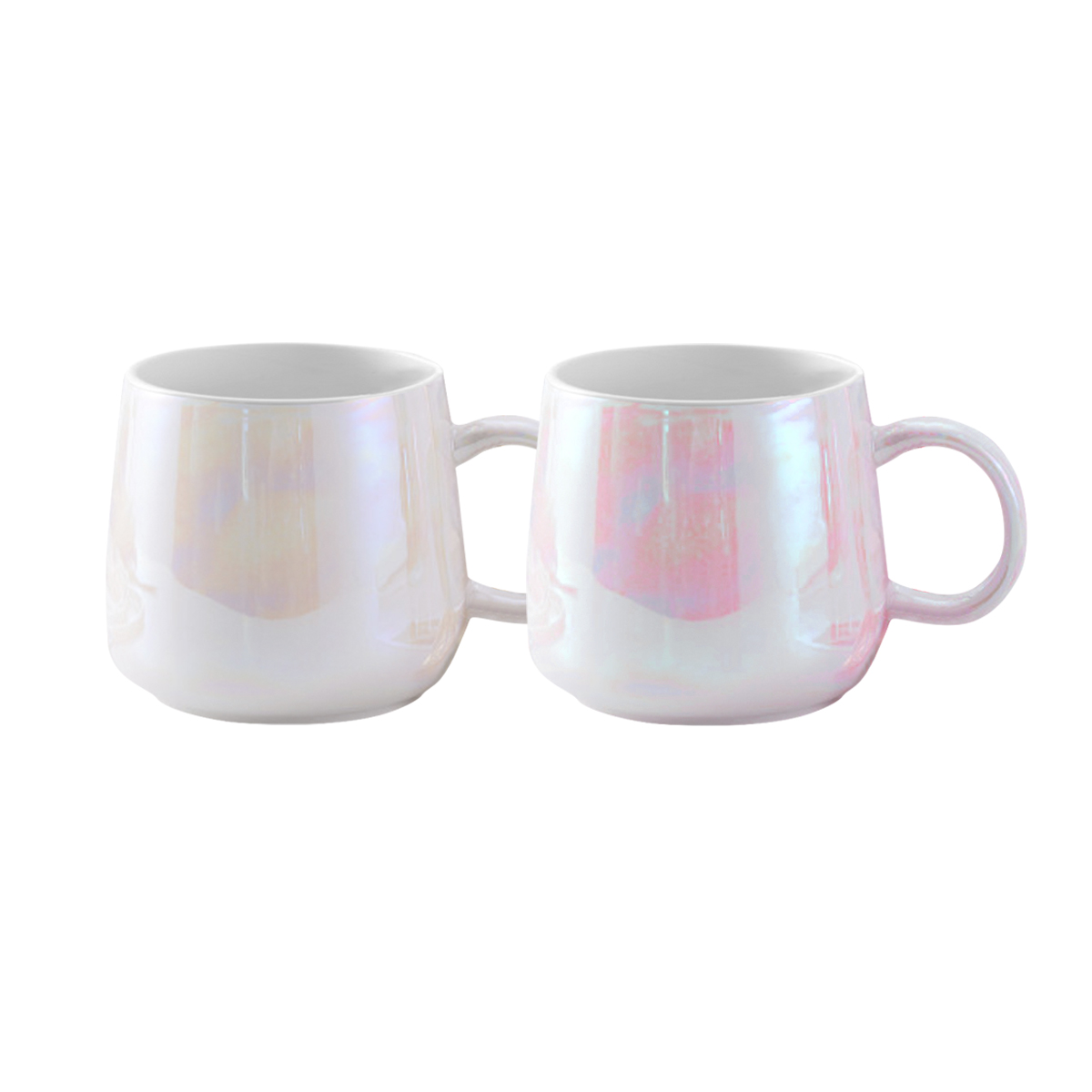 Pearl Glazed Coffee Ceramic Mug (400ml)
